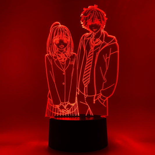 Uka and Kai Otaku Lamp OTAKU