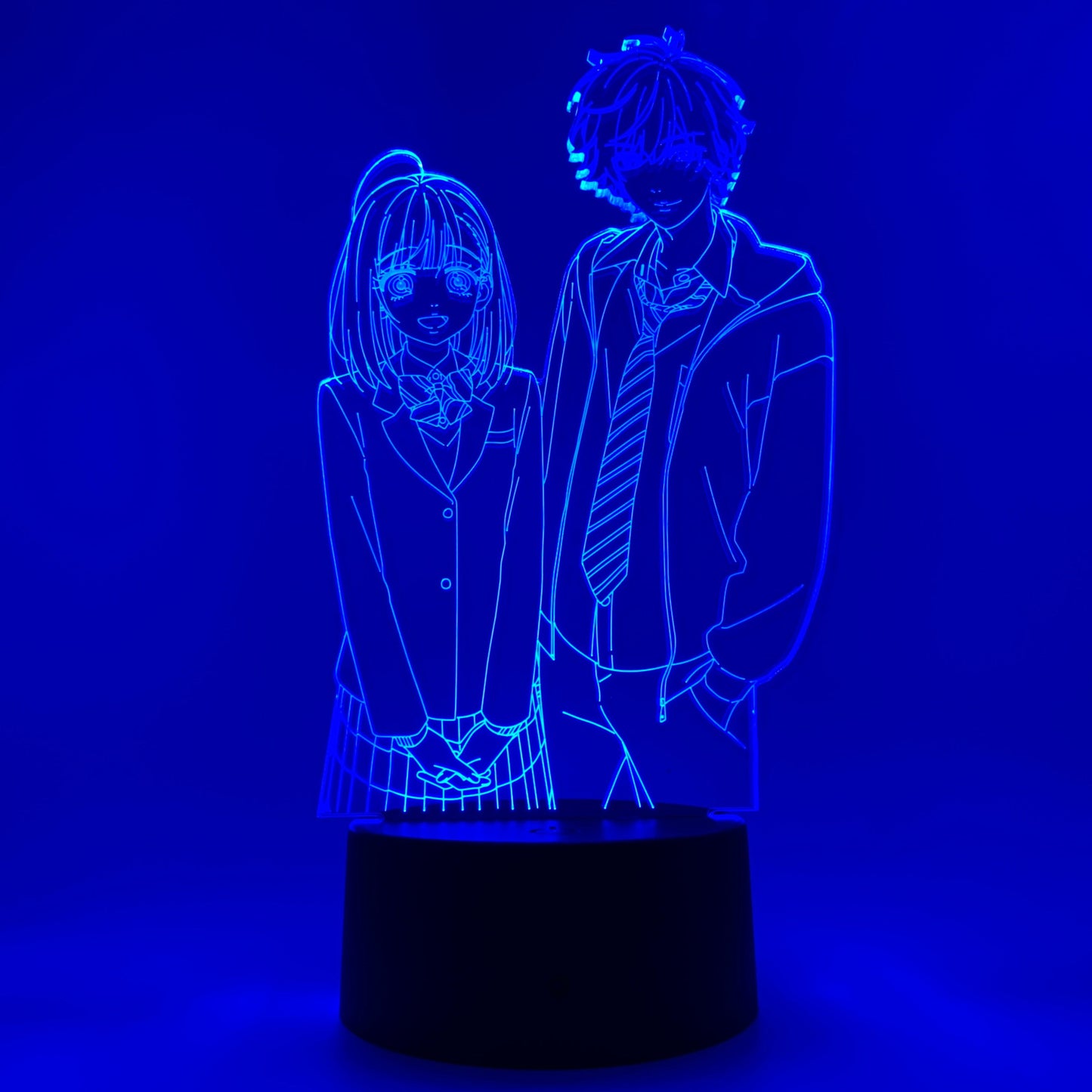 Uka and Kai Otaku Lamp OTAKU