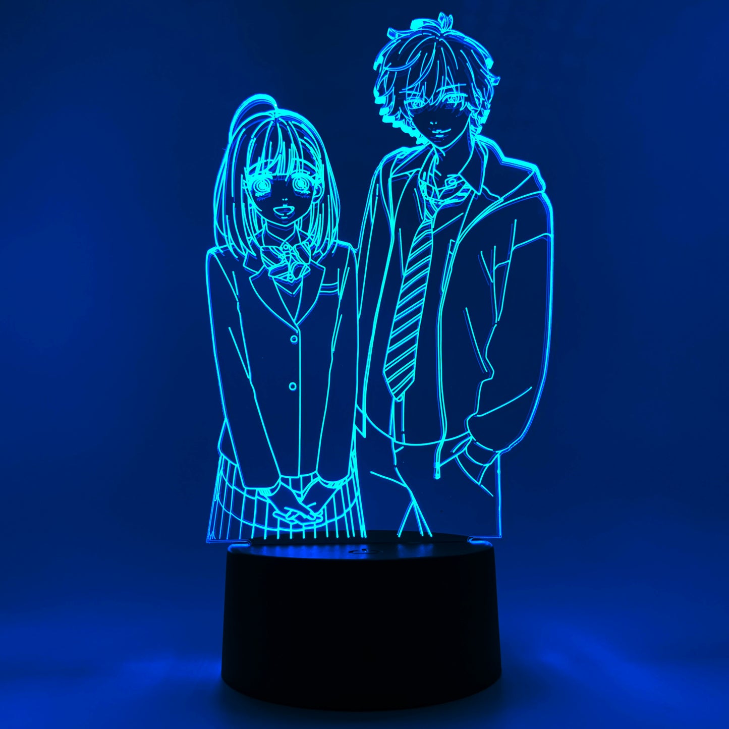 Uka and Kai Otaku Lamp