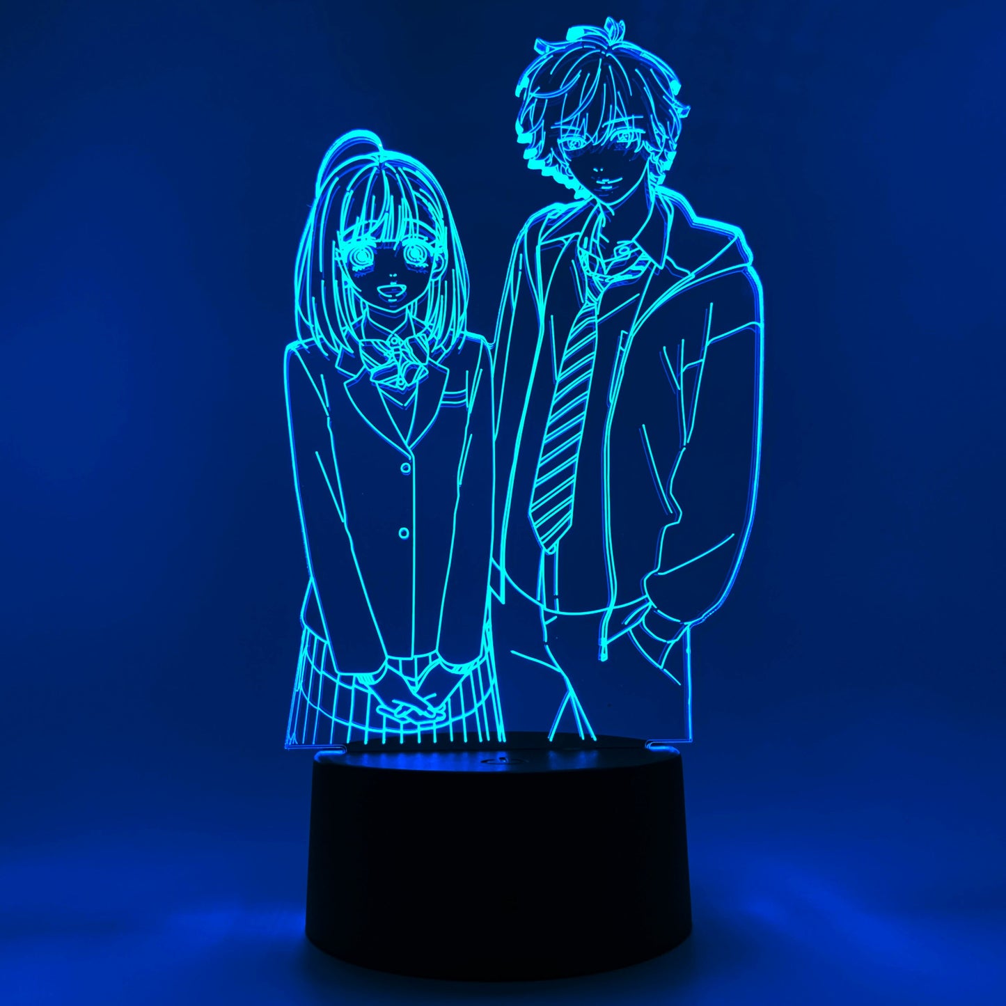 Uka and Kai Otaku Lamp OTAKU