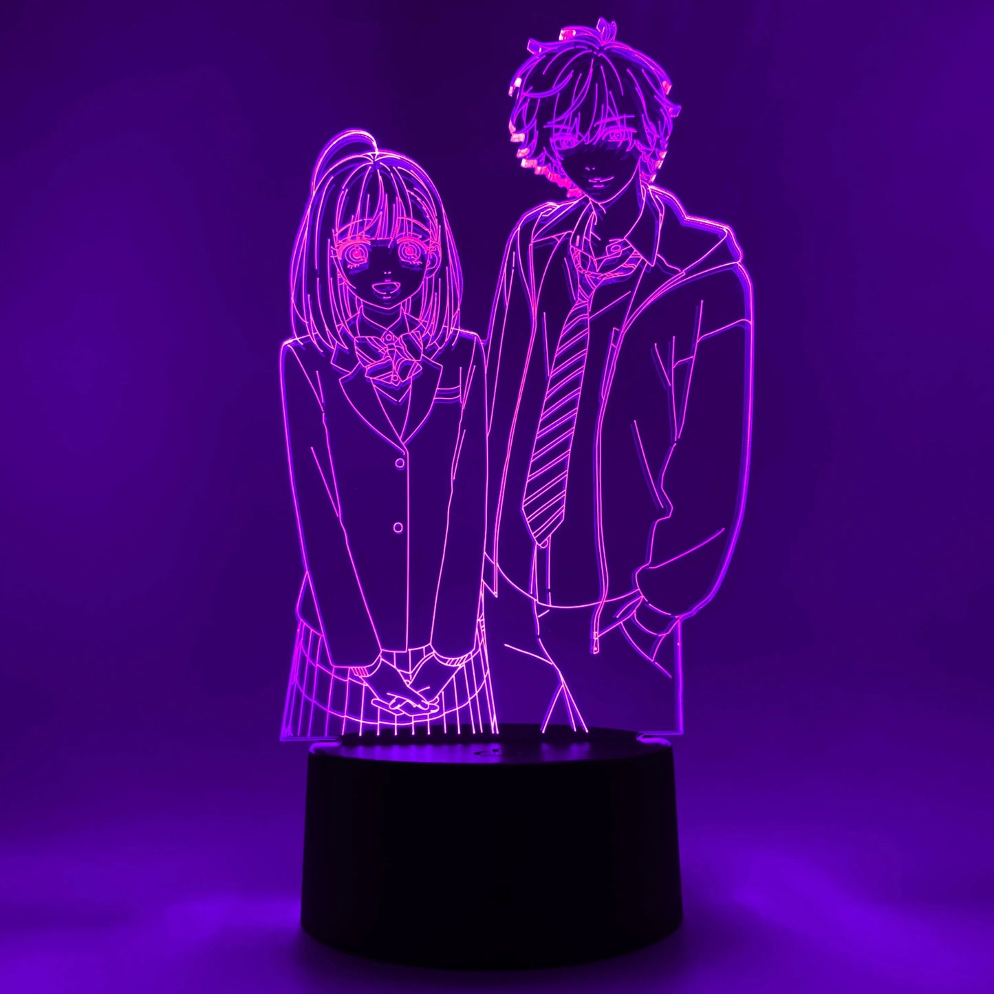 Uka and Kai Otaku Lamp