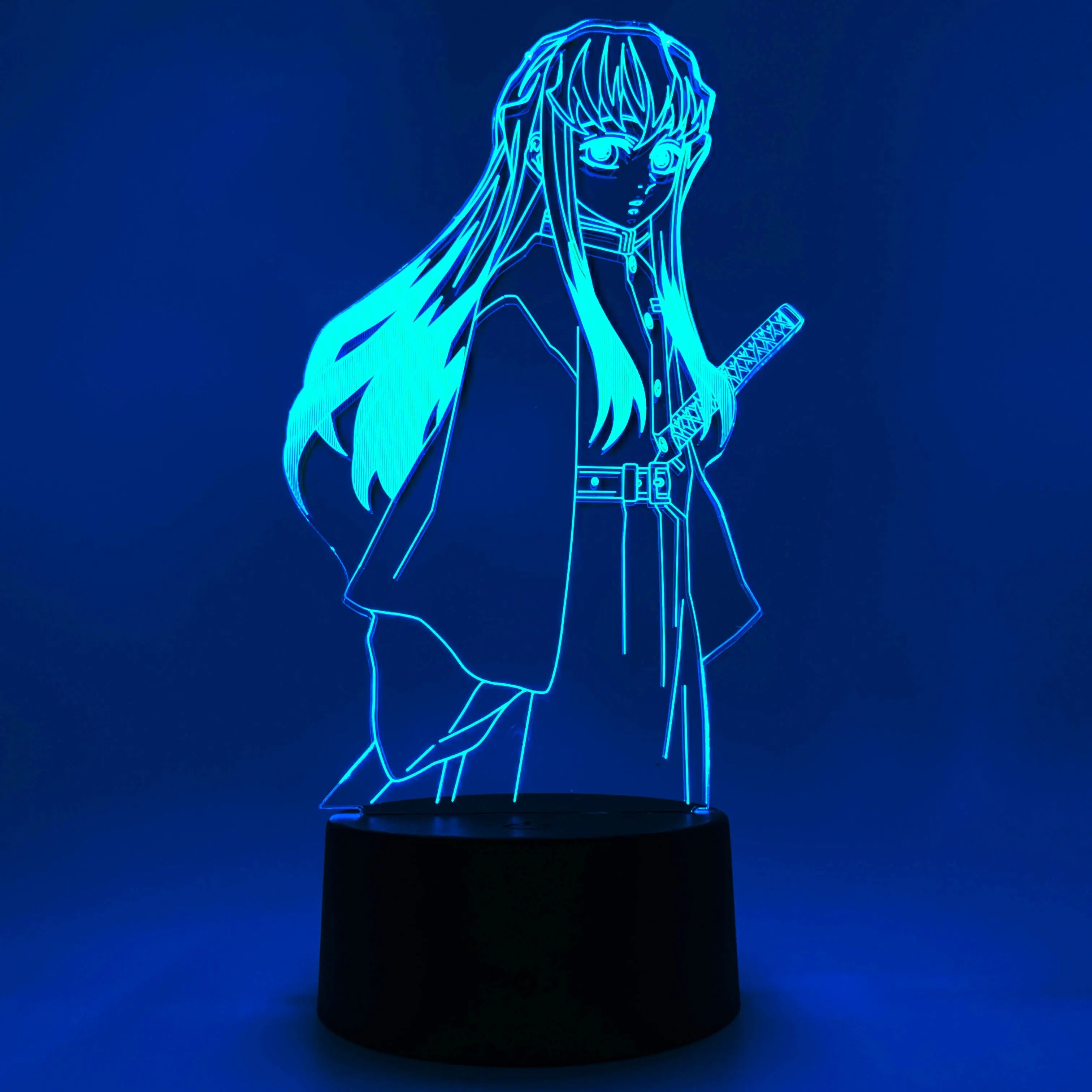 Muichiro Otaku Lamp OTAKU