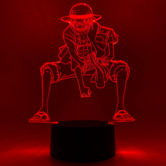 Luffy Otaku Lamp
