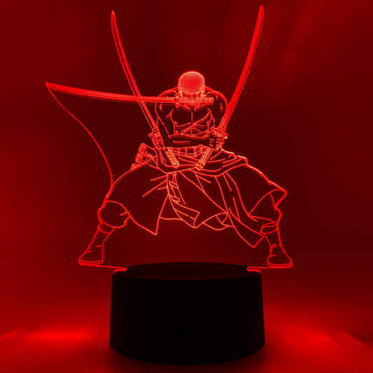 Zoro Otaku Lamp OTAKU