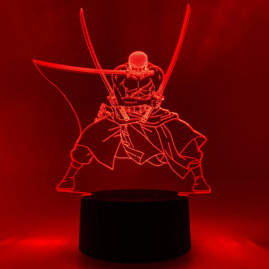 Zoro Otaku Lamp OTAKU