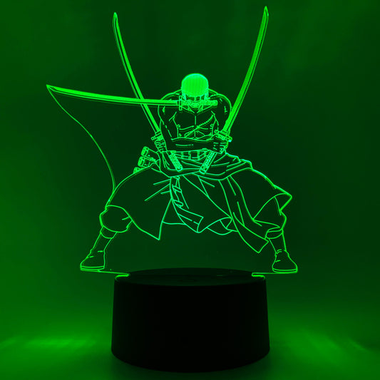 Zoro Otaku Lamp OTAKU