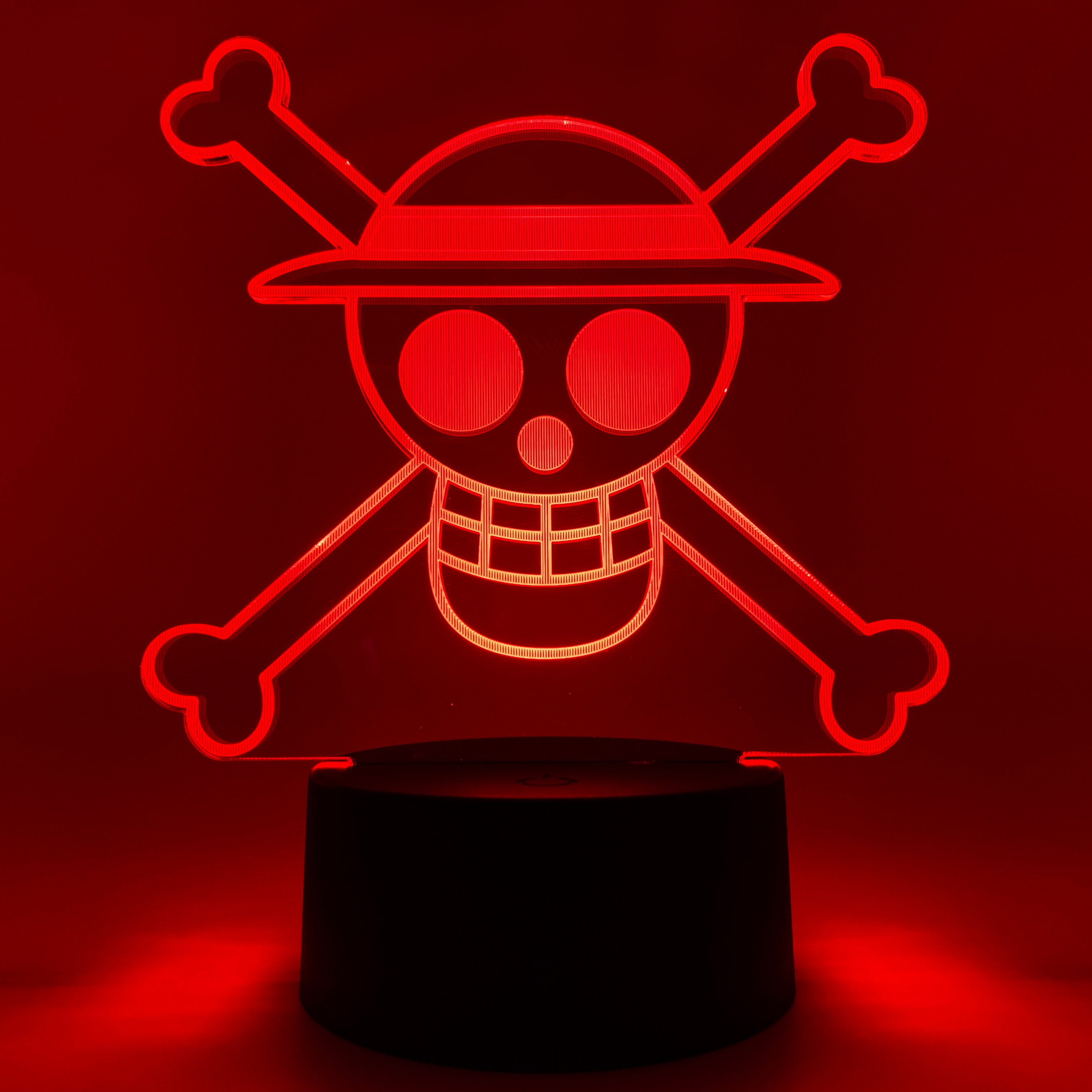 Jolly Roger Otaku Lamp (One Piece)