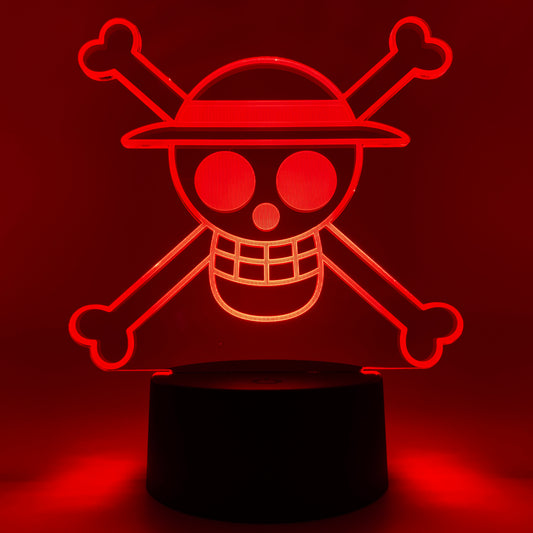 Jolly Roger Otaku Lamp