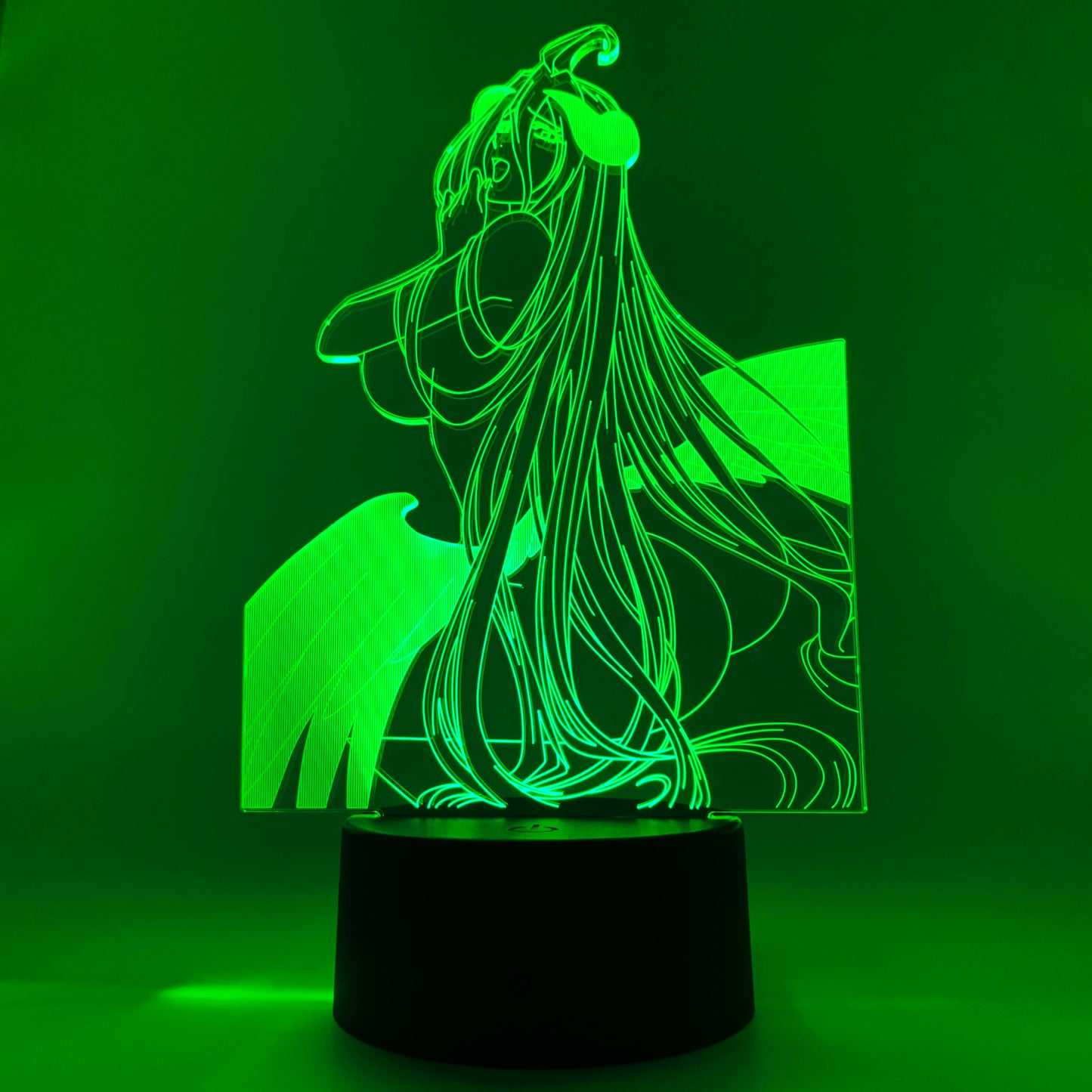 Albedo and Ains Otaku Lamp OTAKU