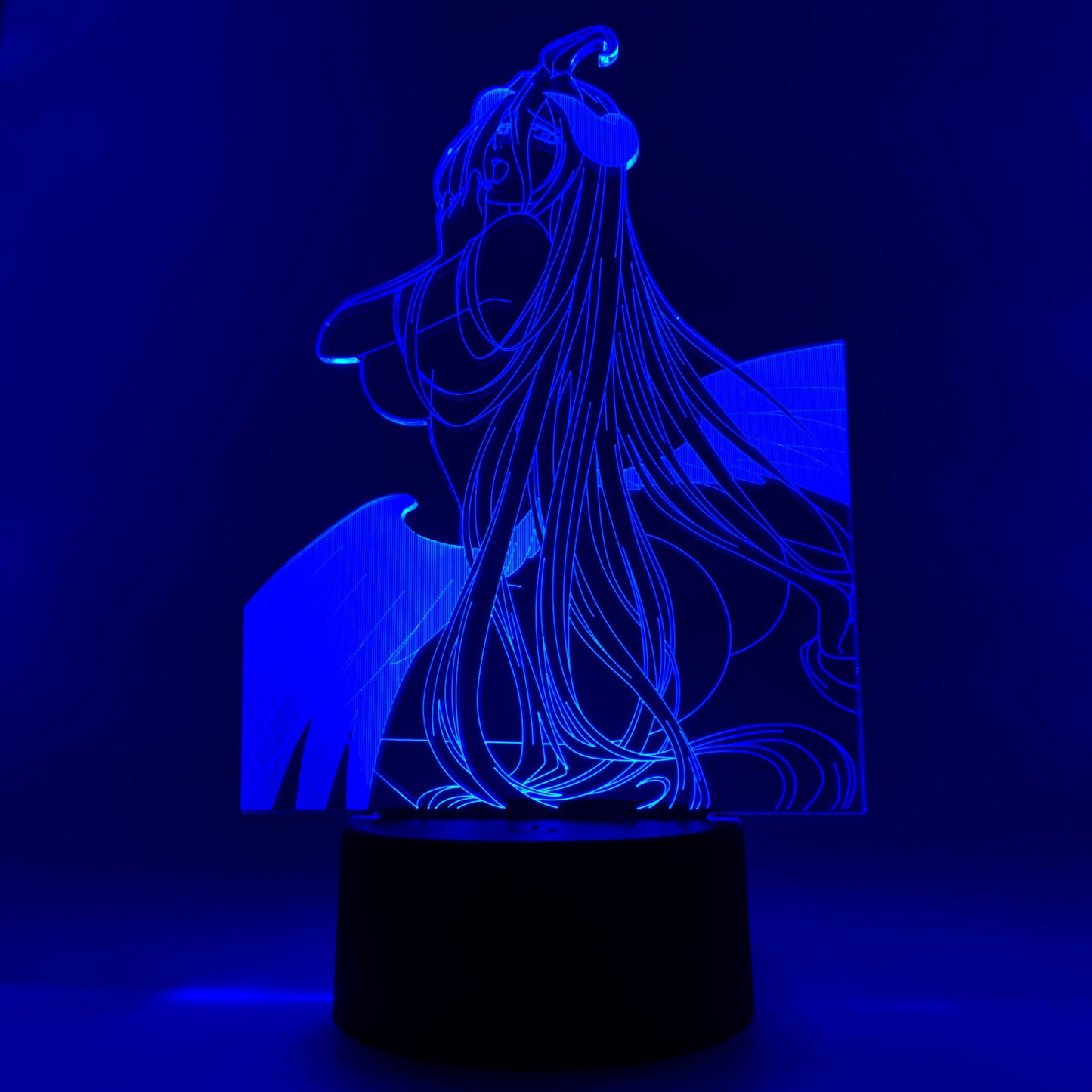 Albedo and Ains Otaku Lamp OTAKU