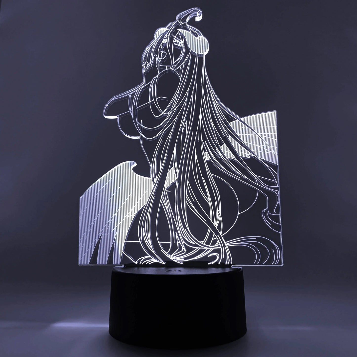 Albedo and Ains Otaku Lamp OTAKU