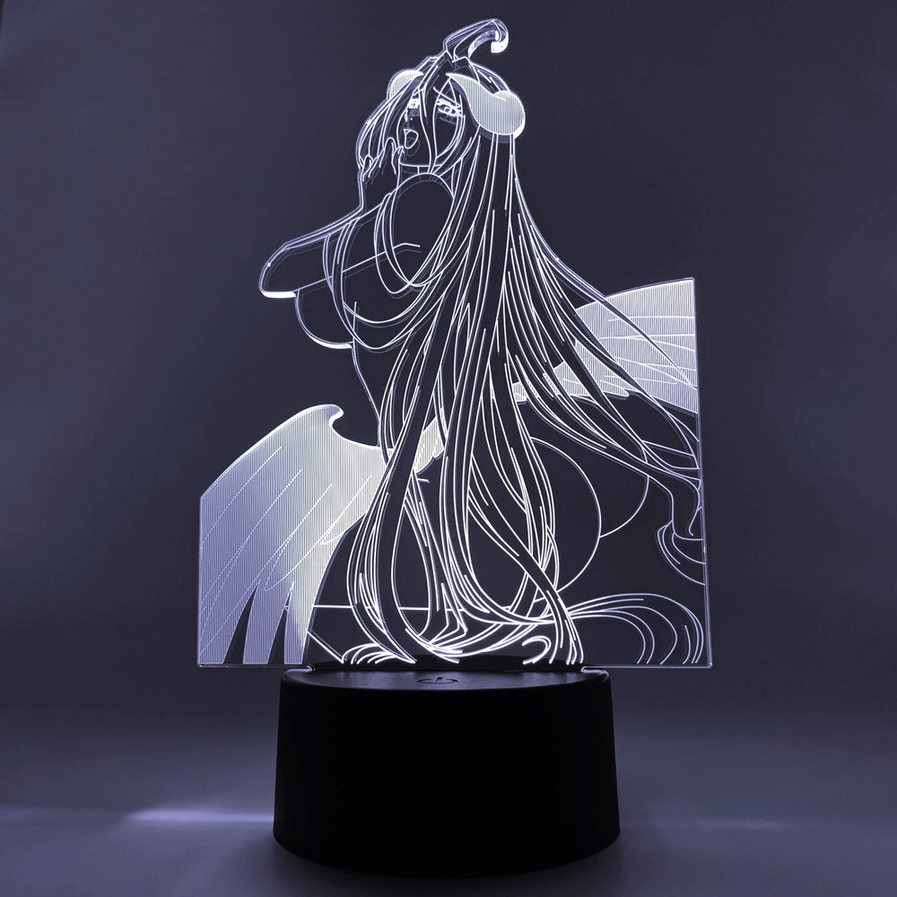 Albedo and Ains Otaku Lamp OTAKU