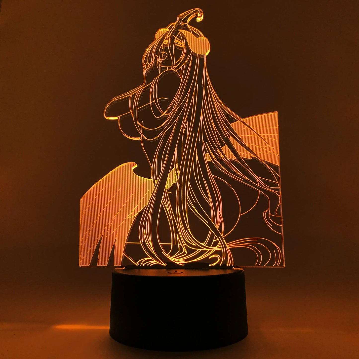 Albedo and Ains Otaku Lamp OTAKU