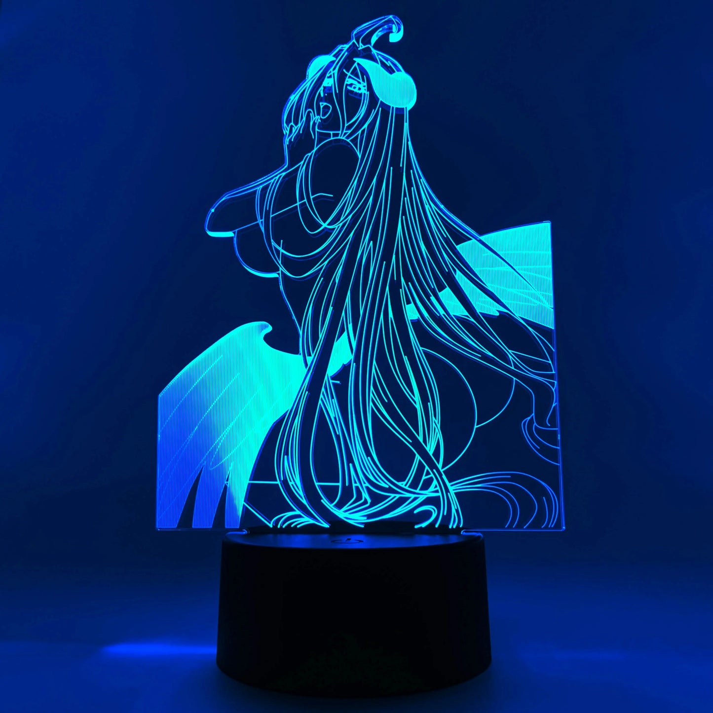Albedo and Ains Otaku Lamp OTAKU