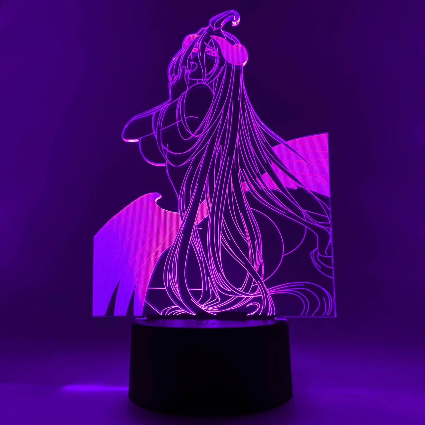 Albedo and Ains Otaku Lamp