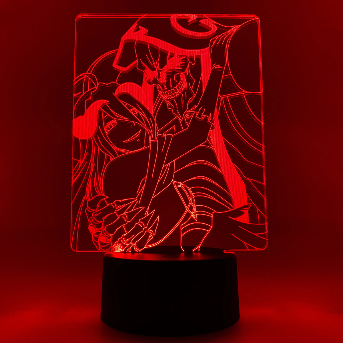 Ains Ooal Gown & Albedo Otaku Lamp OTAKU