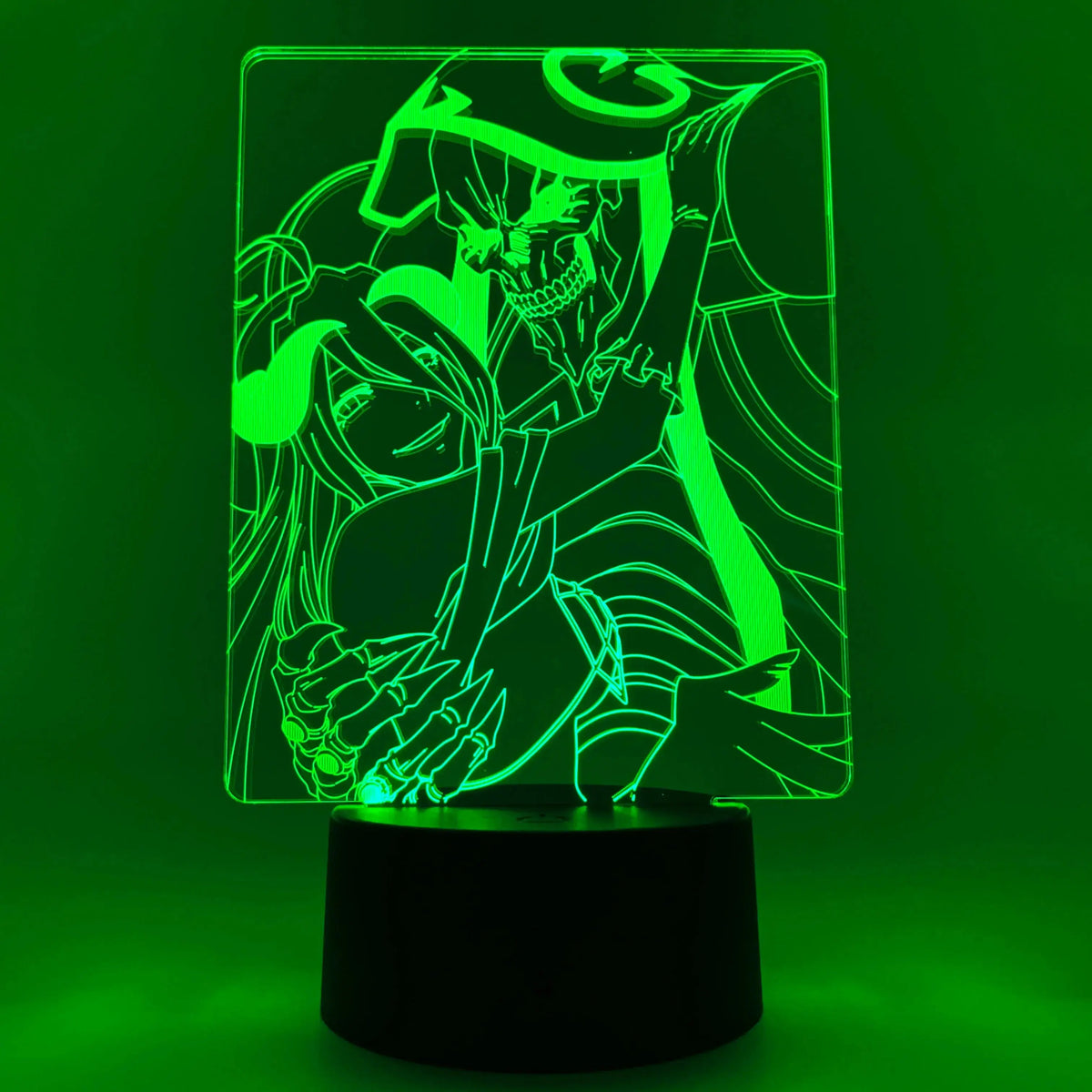 Ains Ooal Gown & Albedo Otaku Lamp OTAKU