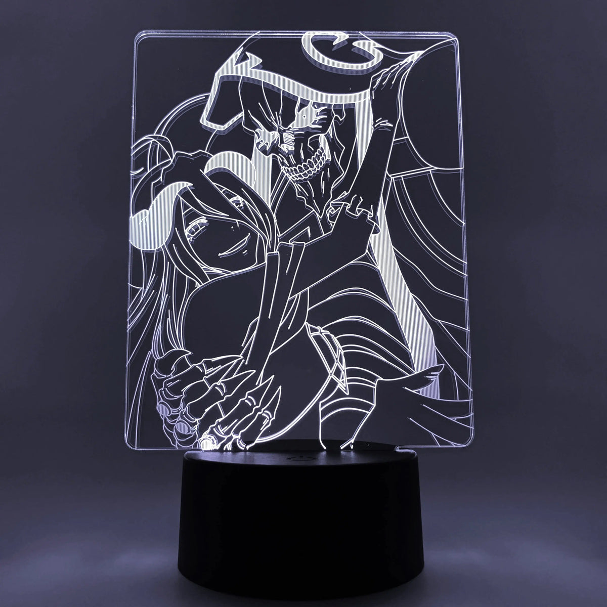 Ains Ooal Gown & Albedo Otaku Lamp OTAKU