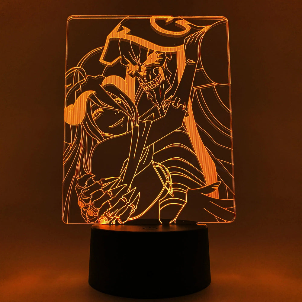 Ains Ooal Gown & Albedo Otaku Lamp OTAKU