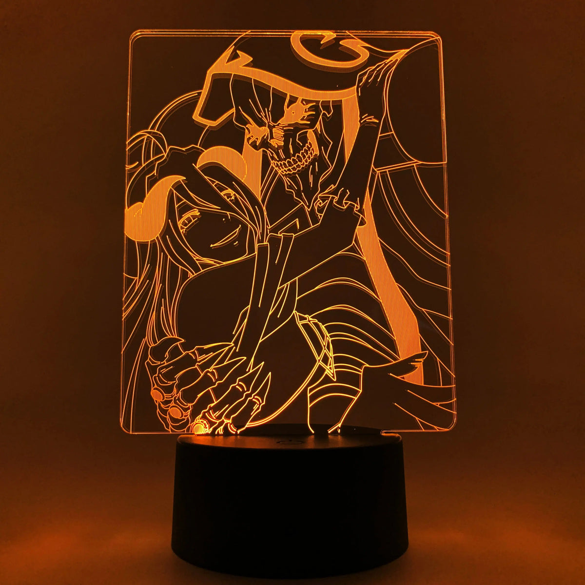 Ains Ooal Gown & Albedo Otaku Lamp OTAKU