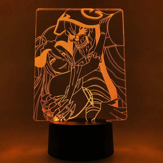 Ains Ooal Gown & Albedo Otaku Lamp OTAKU