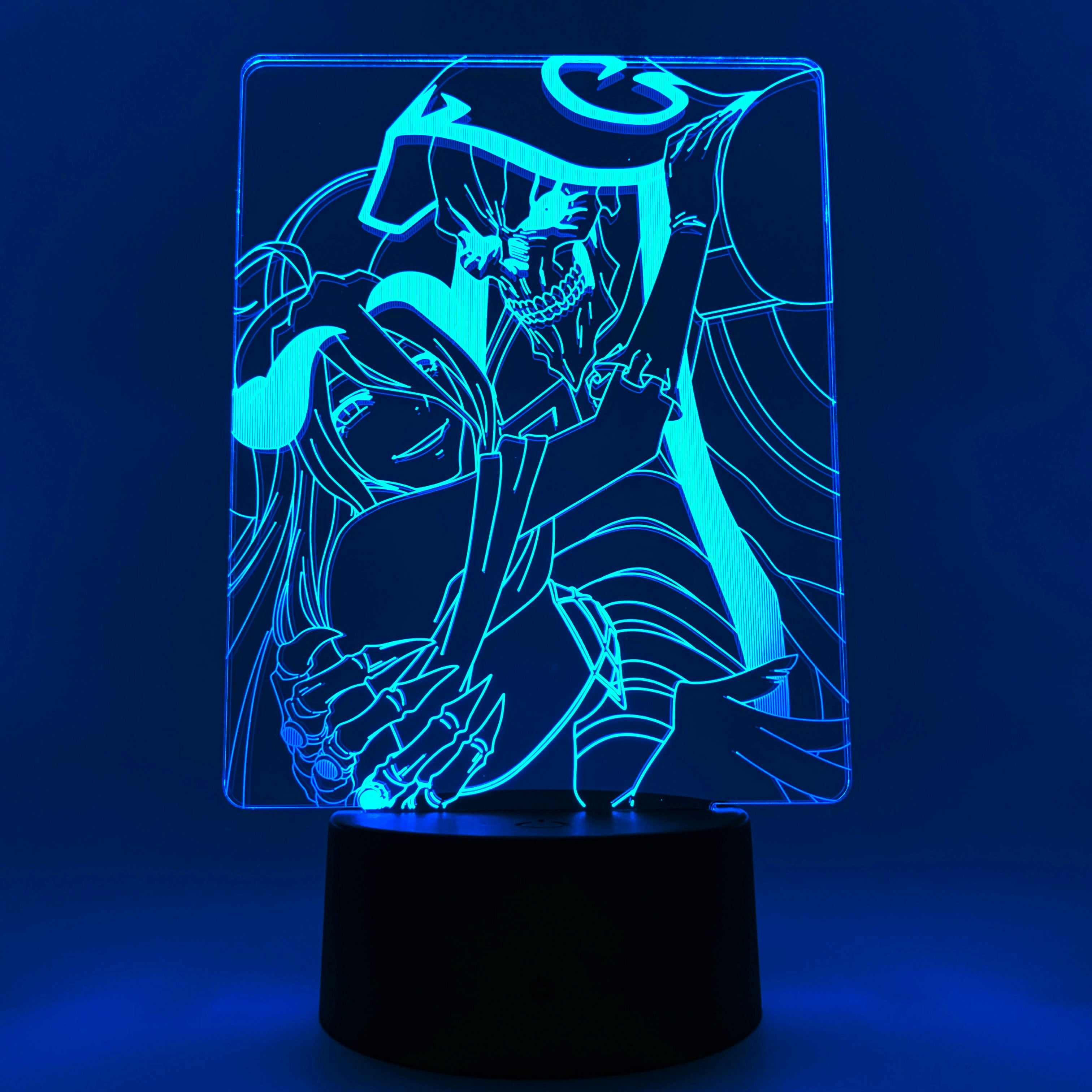 Ains Ooal Gown & Albedo Otaku Lamp (Overlord)