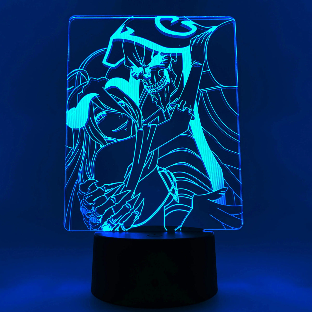 Ains Ooal Gown & Albedo Otaku Lamp OTAKU