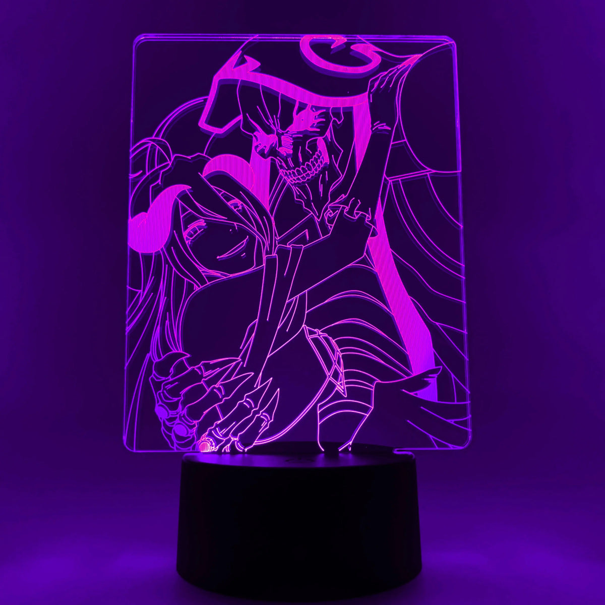 Ains Ooal Gown & Albedo Otaku Lamp OTAKU