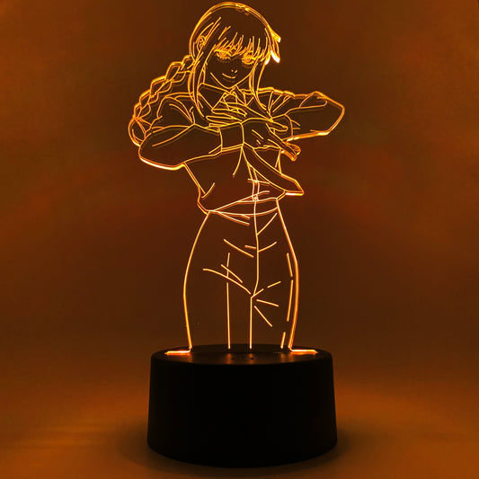 Makima Otaku Lamp