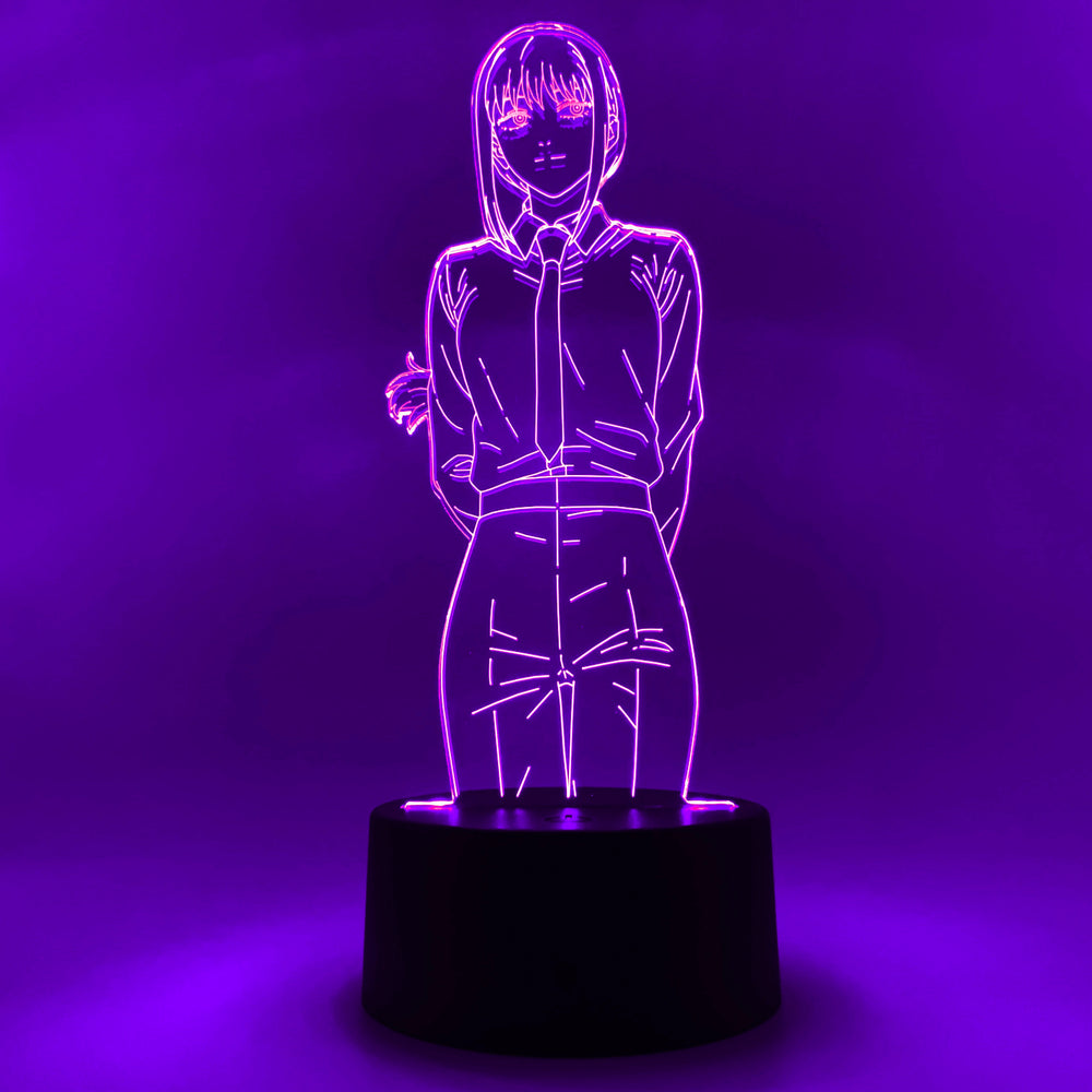 Makima Otaku Lamp