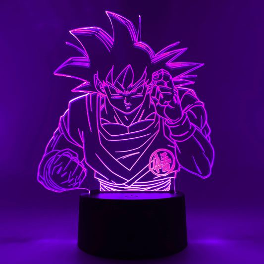 Goku Fight Otaku Lamp