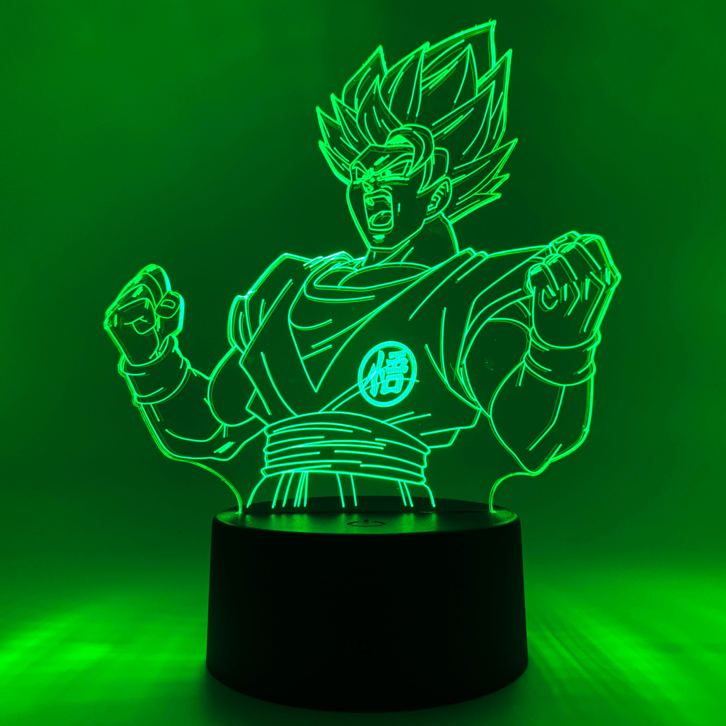 Goku Super Saiyan God Super Saiyan: Kaio-ken Otaku Lamp (Dragon Ball Super)