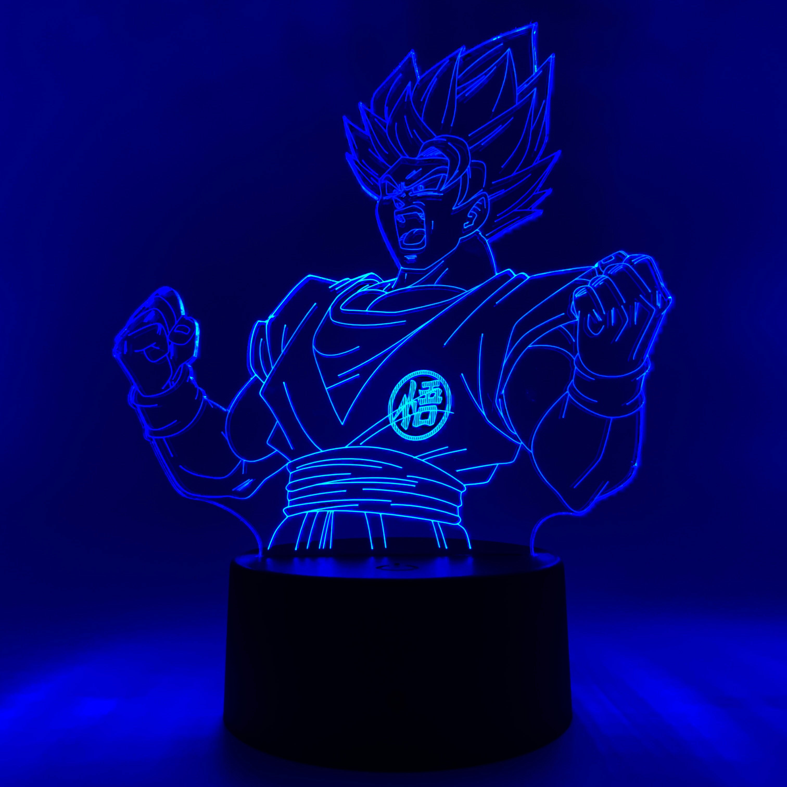 Goku Super Saiyan God Super Saiyan: Kaio-ken Otaku Lamp (Dragon Ball Super)