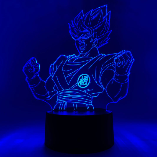Goku Super Saiyan God Super Saiyan: Kaio-ken Otaku Lamp OTAKU