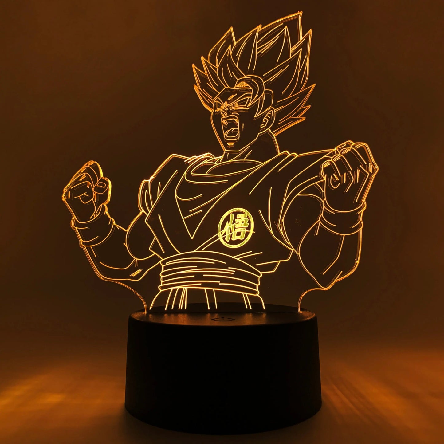 Goku Super Saiyan God Super Saiyan: Kaio-ken Otaku Lamp