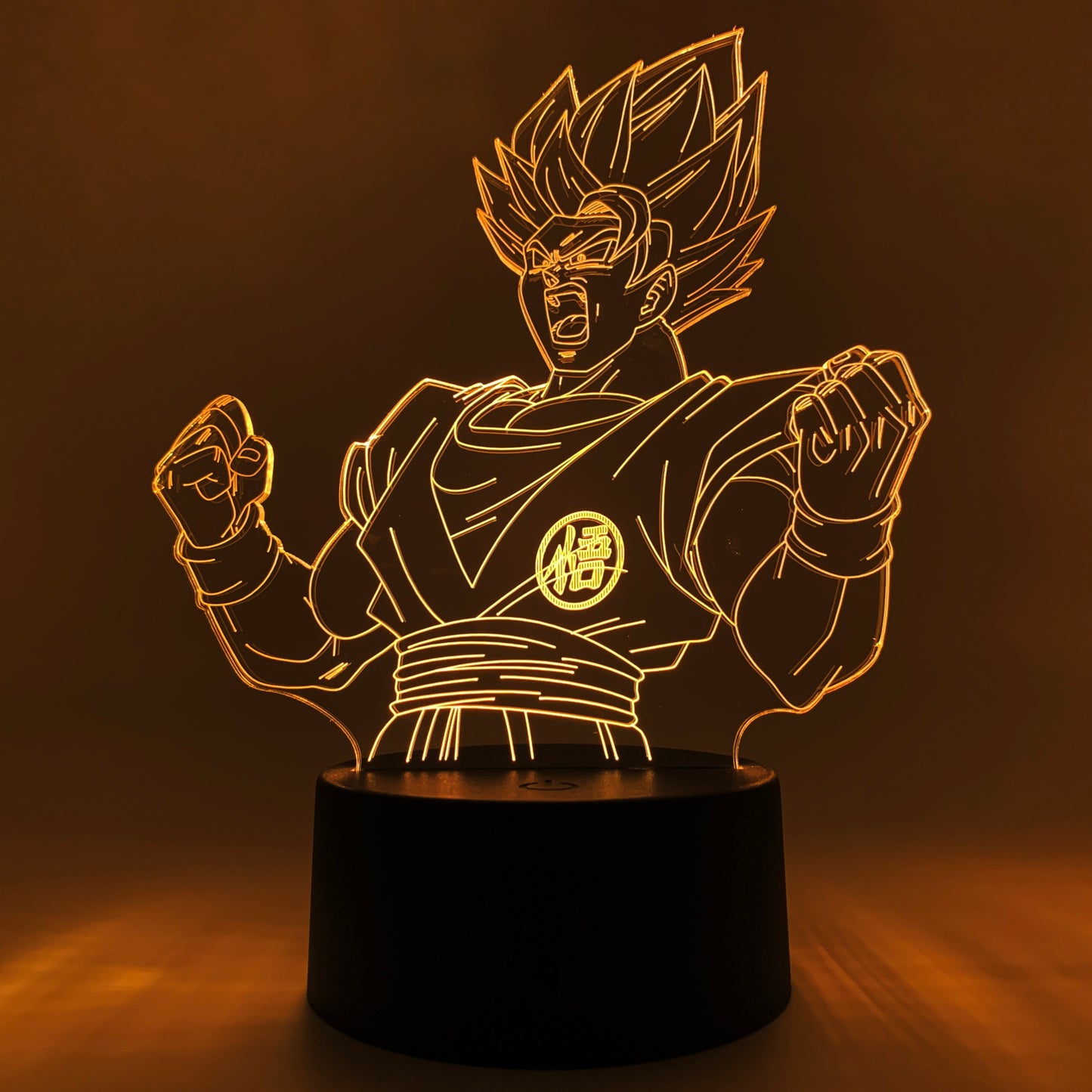 Goku Super Saiyan God Super Saiyan: Kaio-ken Otaku Lamp