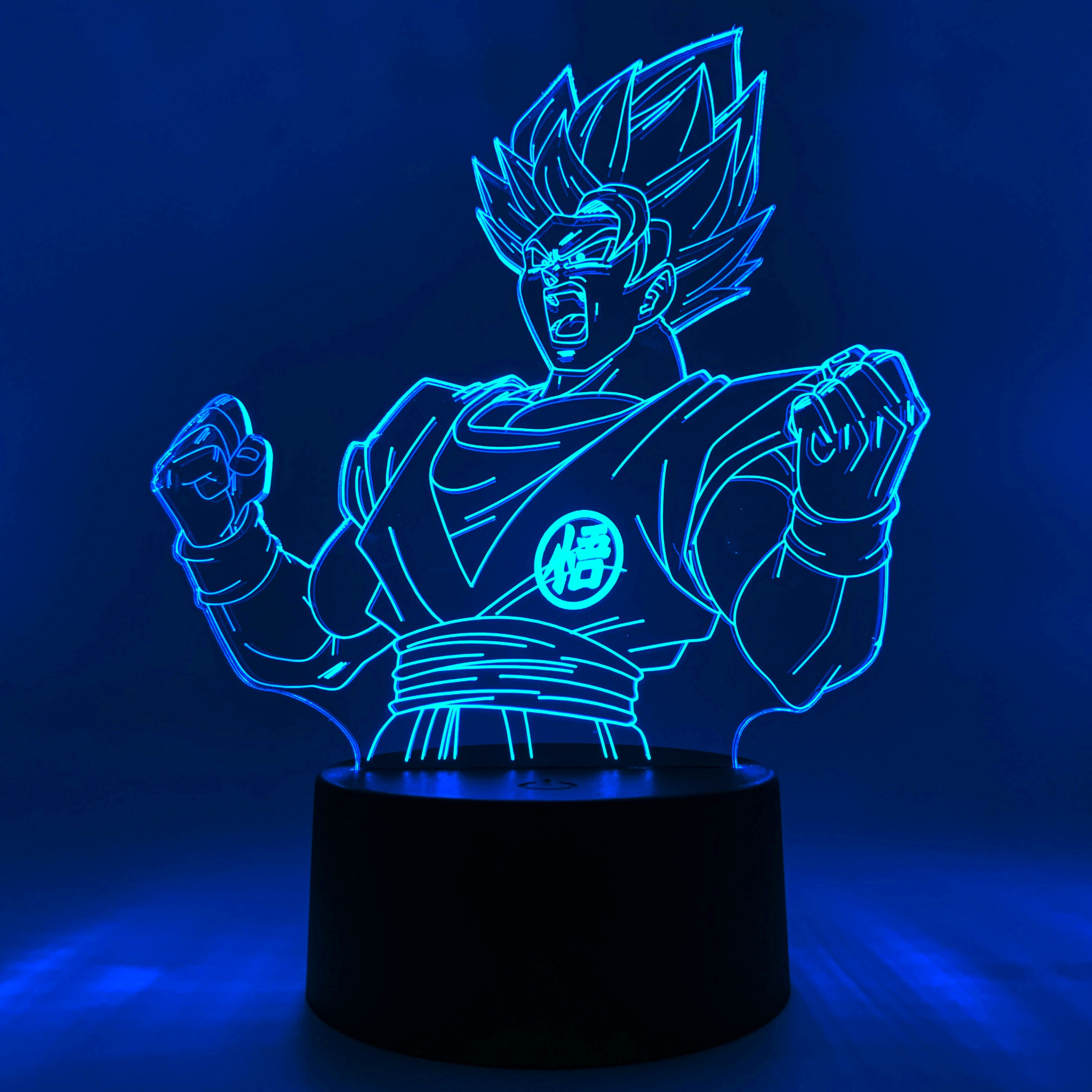 Goku Super Saiyan God Super Saiyan: Kaio-ken Otaku Lamp (Dragon Ball Super)