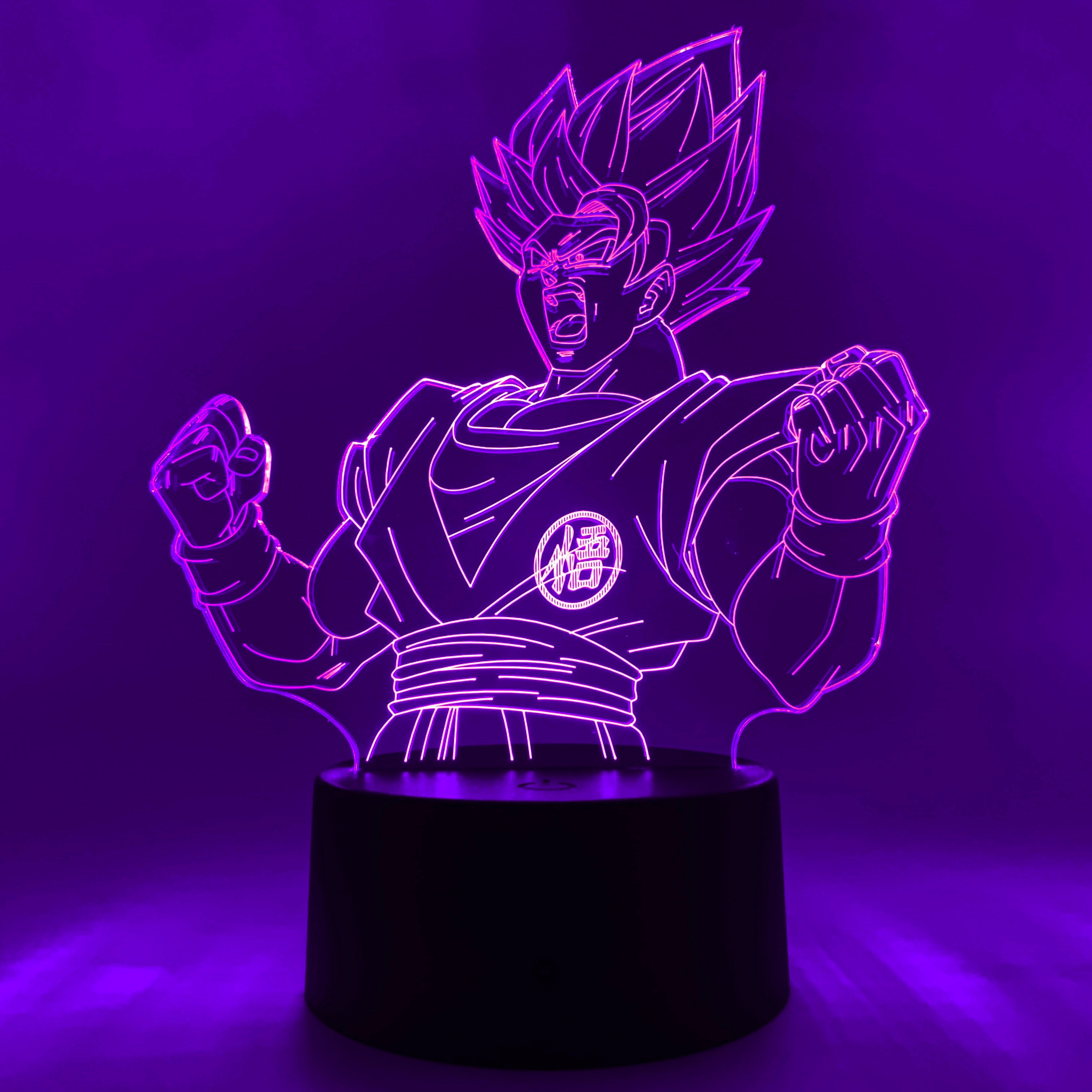 Goku Super Saiyan God Super Saiyan: Kaio-ken Otaku Lamp (Dragon Ball Super)