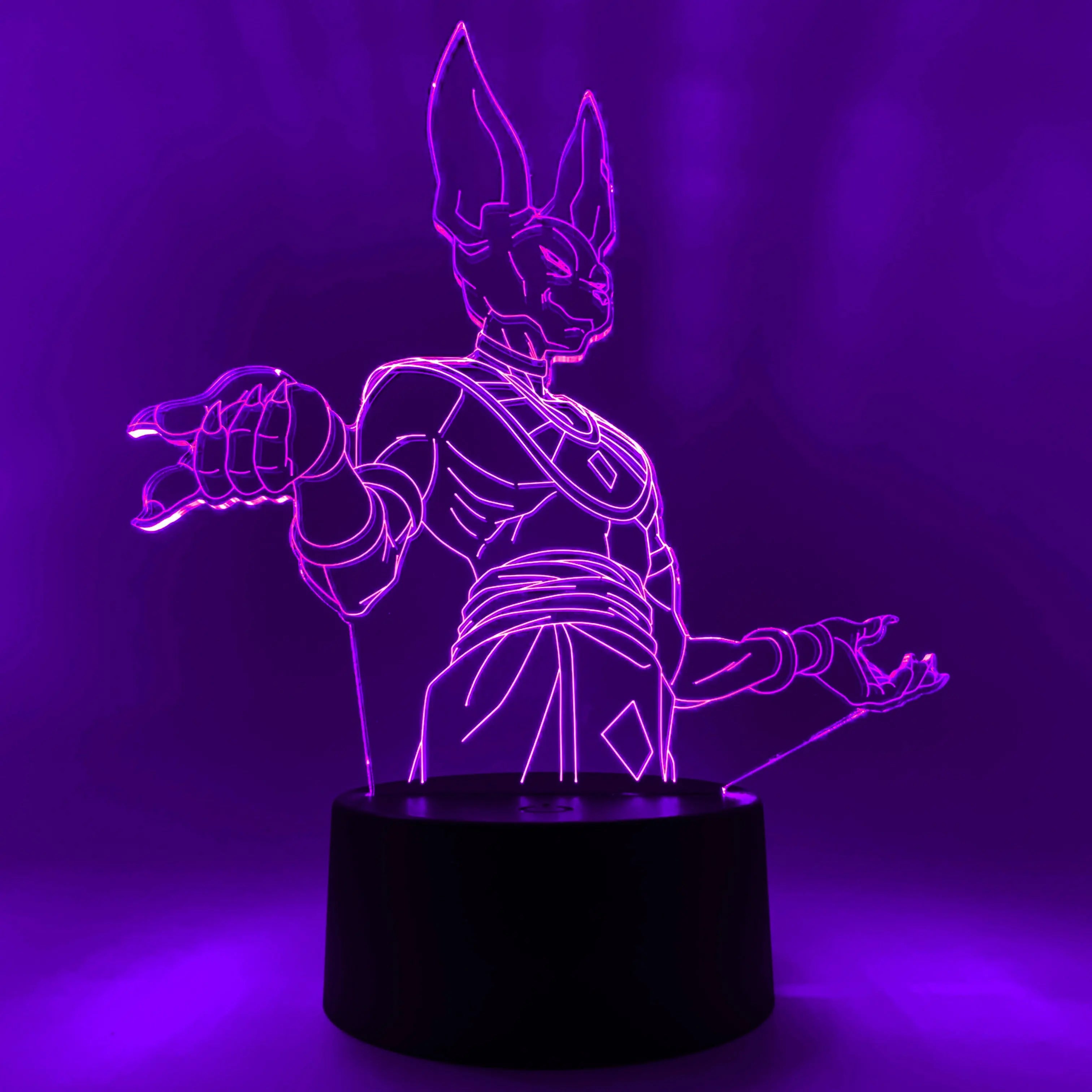 Beerus Otaku Lamp