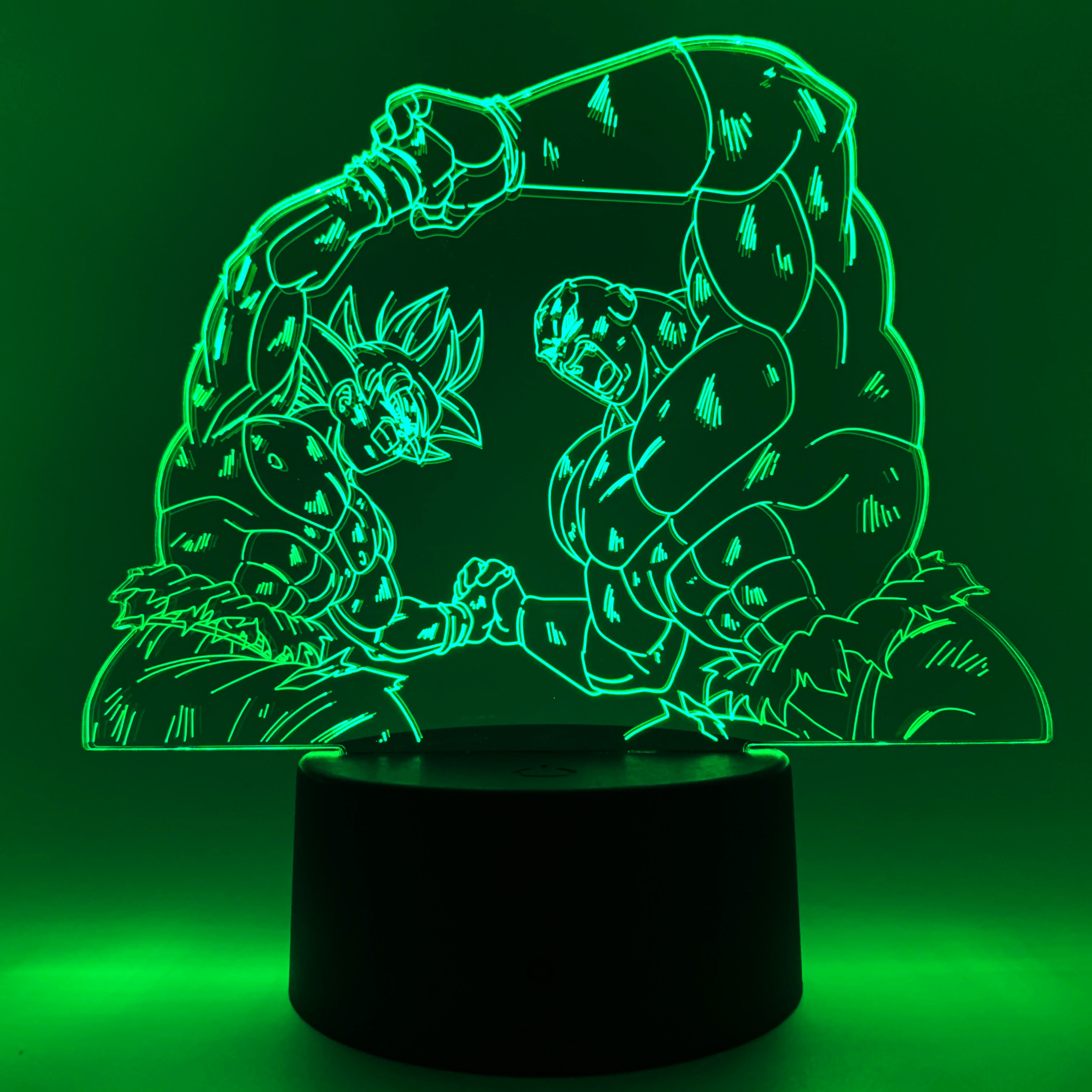 Goku vs Jiren Otaku Lamp (Dragon Ball Super)