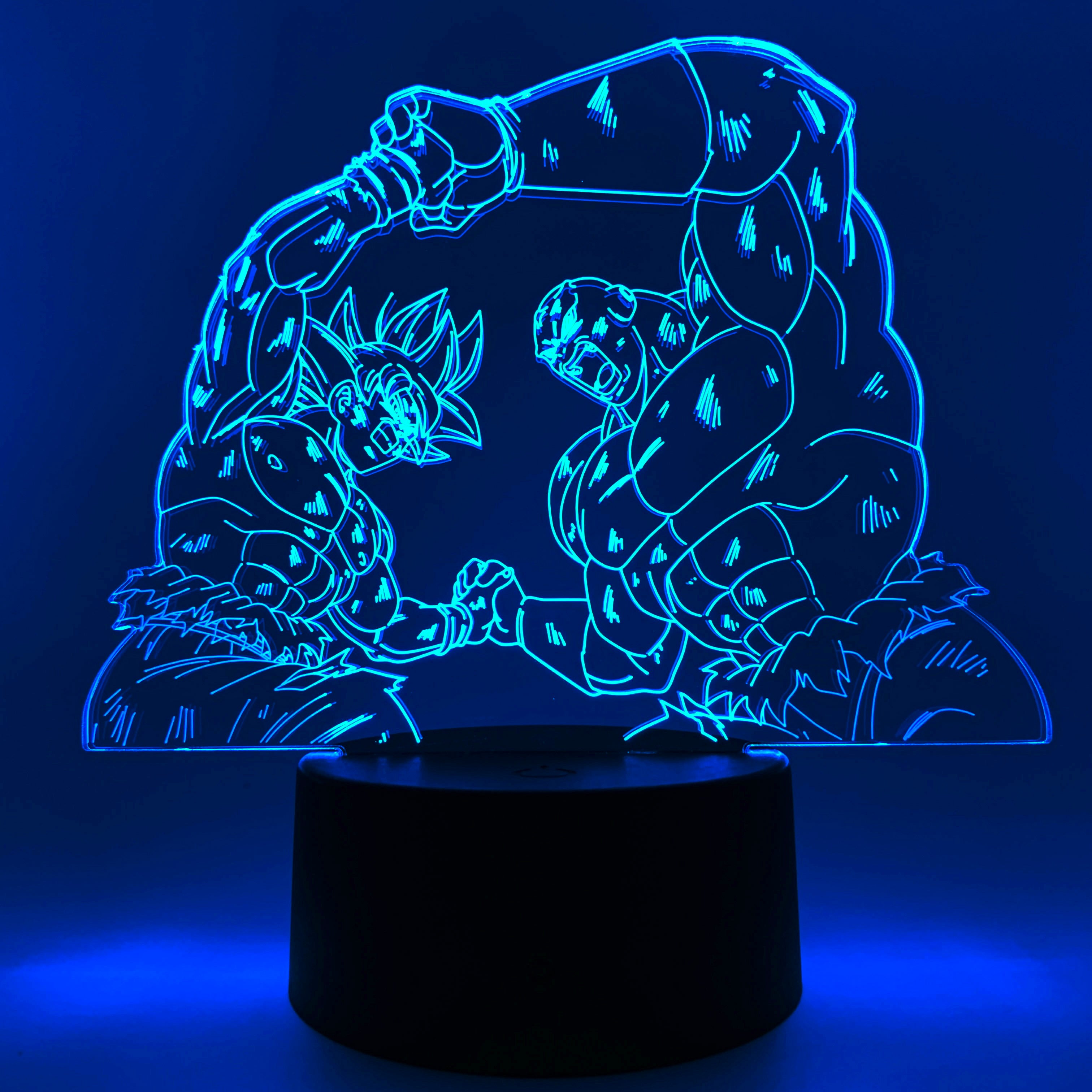 Goku vs Jiren Otaku Lamp (Dragon Ball Super)