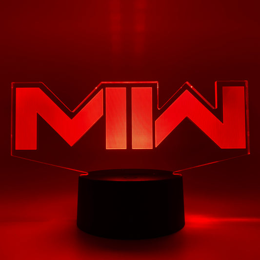 Modern Warfare II Logo Otaku Lamp