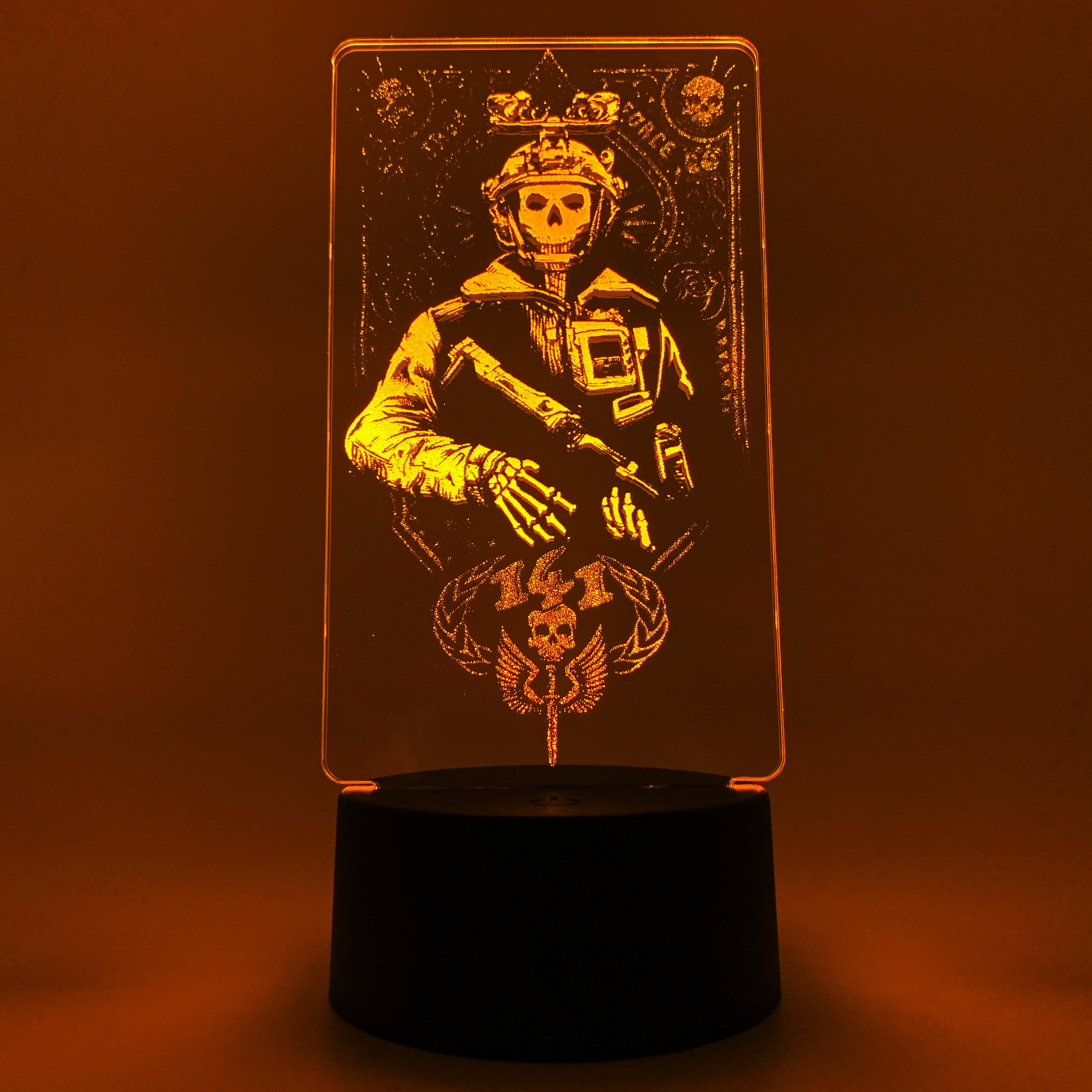 Ghost TF141 Otaku Lamp (Call of Duty)