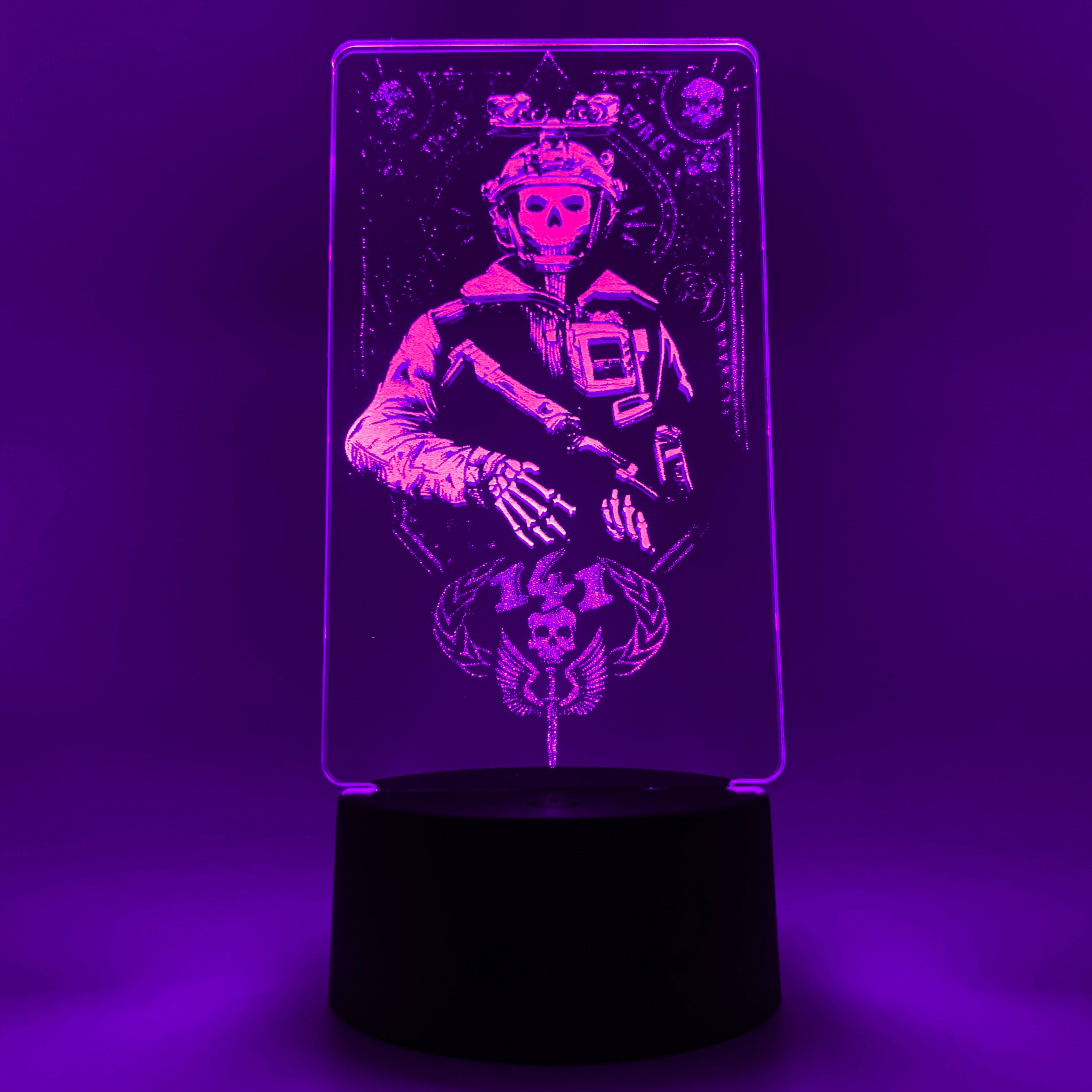 Ghost TF141 Otaku Lamp (Call of Duty)