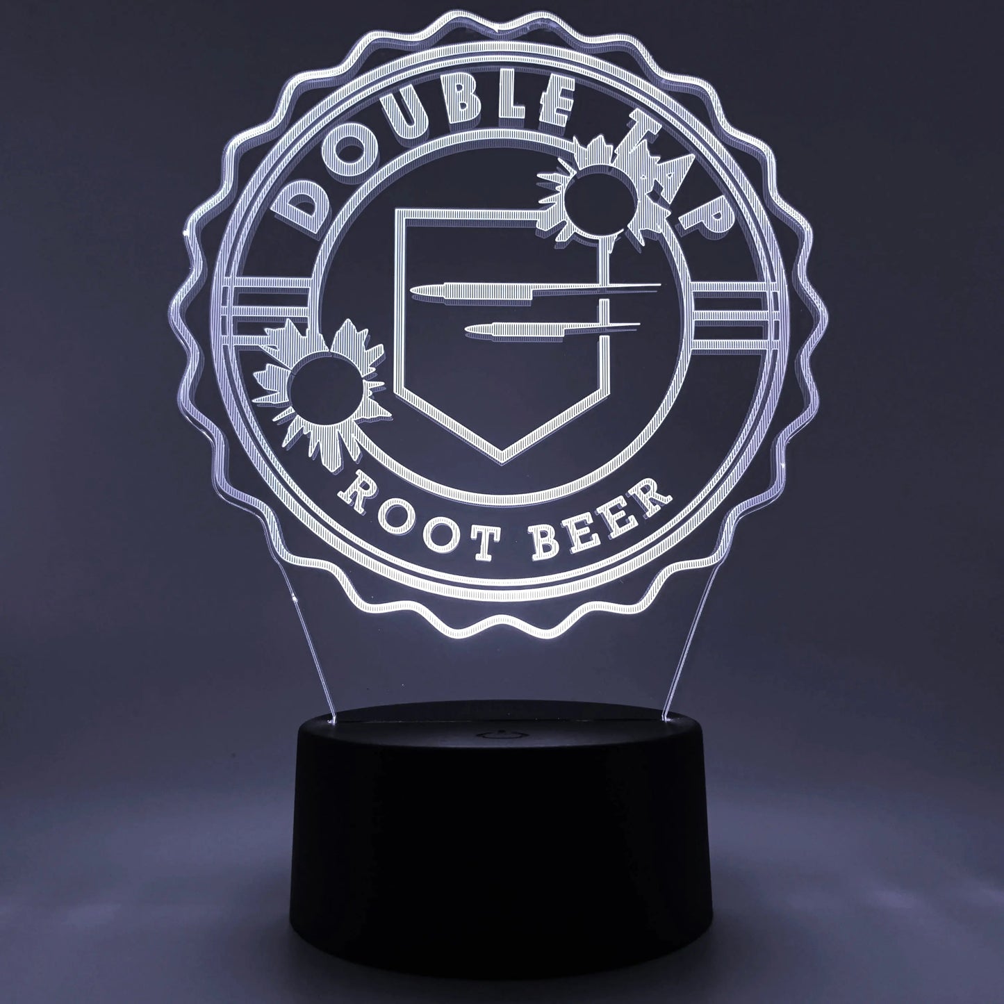 Double Tap Otaku Lamp