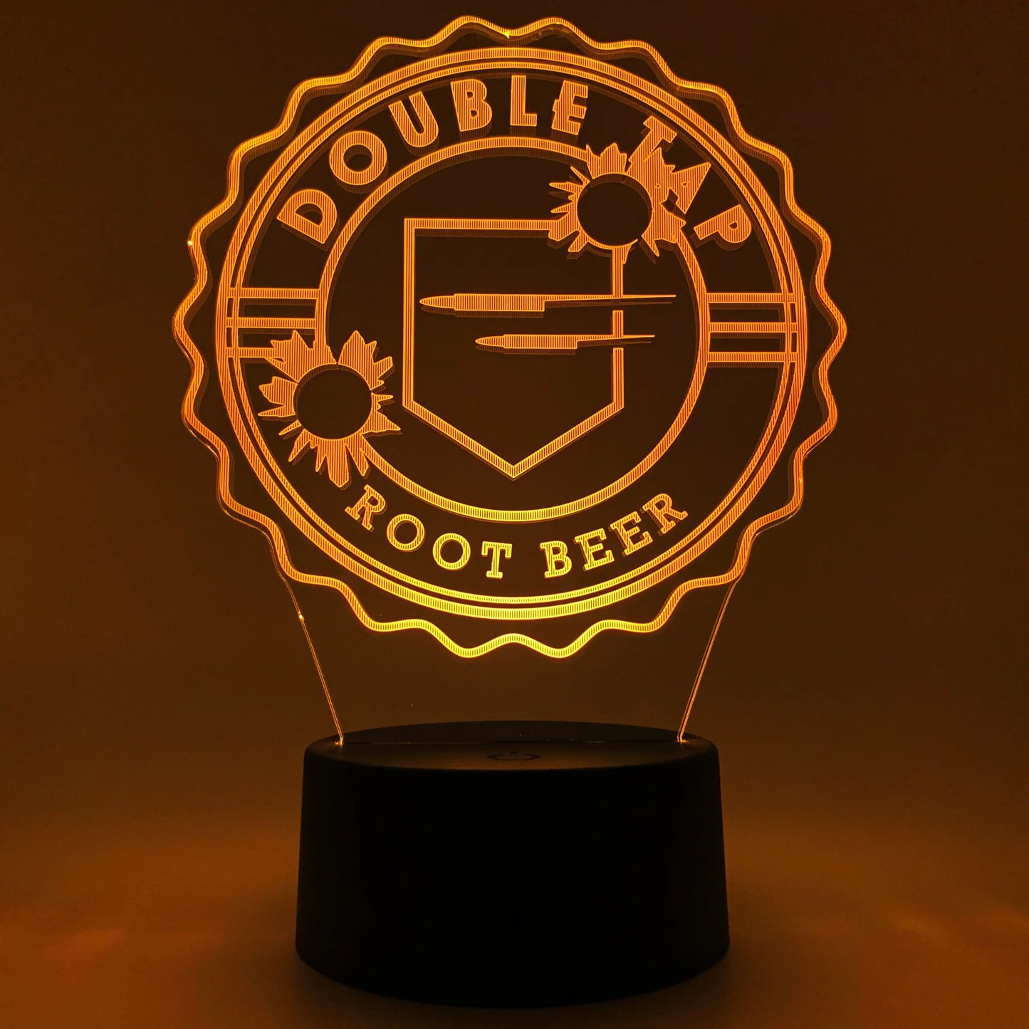 Double Tap Otaku Lamp