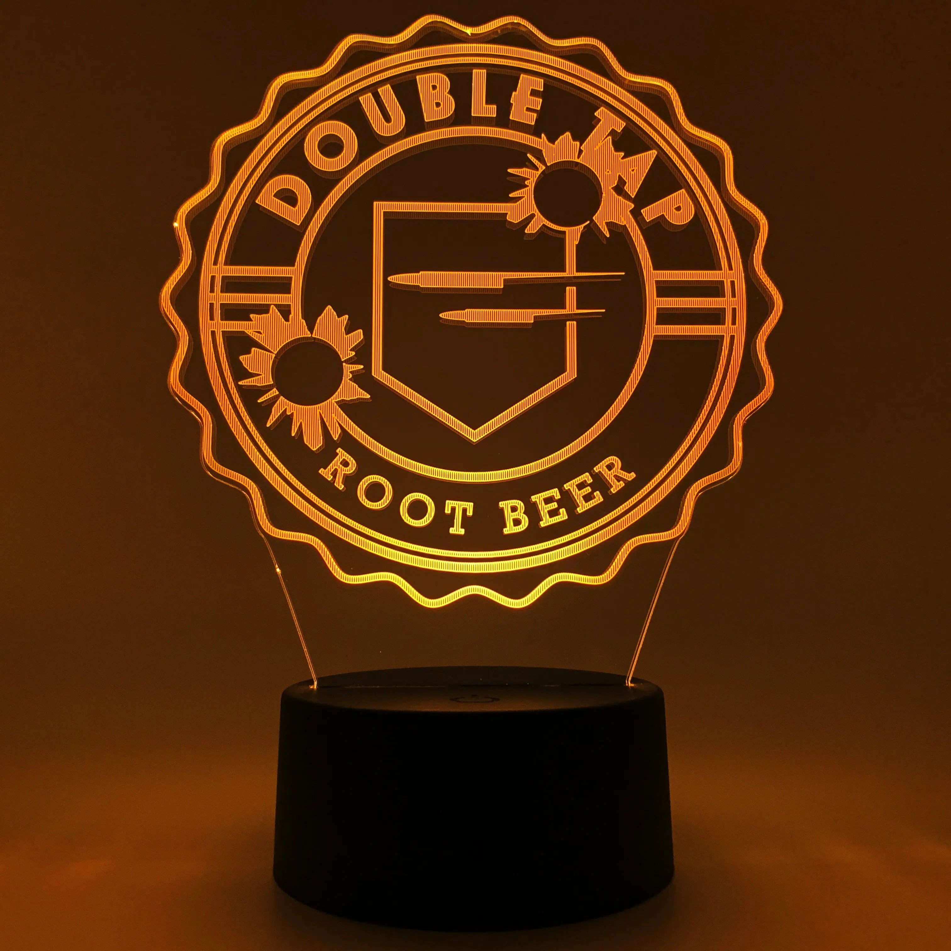 Double Tap Otaku Lamp