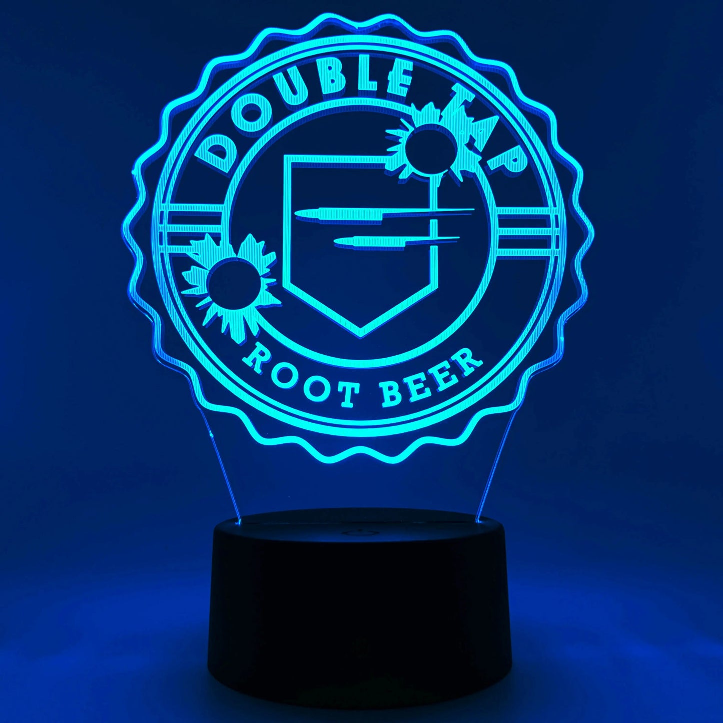 Double Tap Otaku Lamp