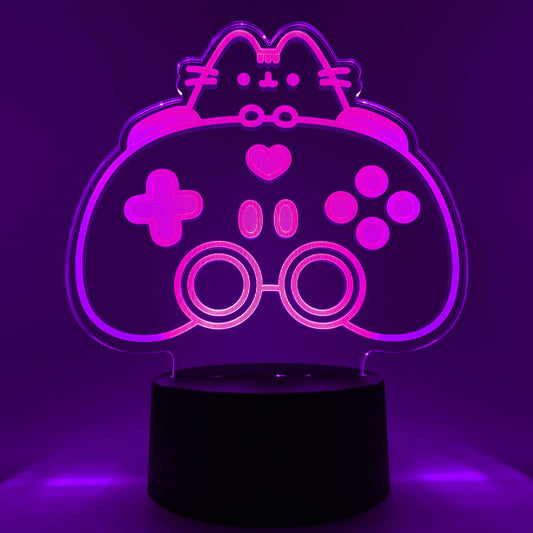 Gamer Pusheen Otaku Lamp OTAKU