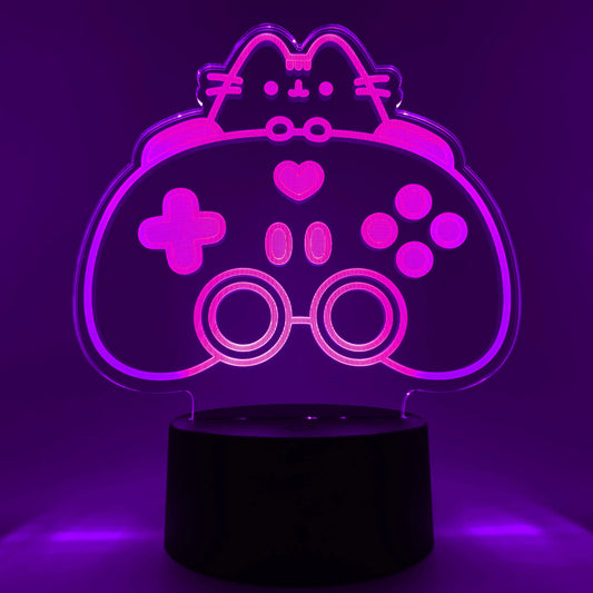 Gamer Pusheen Otaku Lamp OTAKU